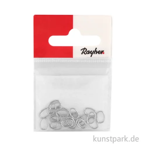 Artikelbild 2 des Artikels “Ringel - Oval, Platin, Stärke 0,8 mm, 22 Stück “