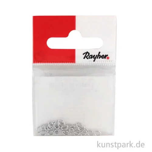 Artikelbild 2 des Artikels “Ringel - Oval, Silber, Stärke 0,5 mm, 30 Stück “