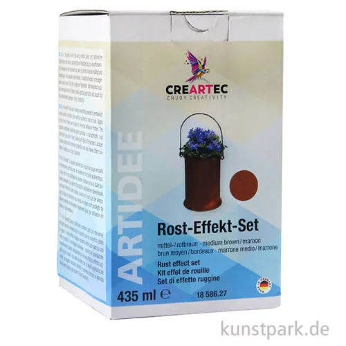 Artikelbild 2 des Artikels “Rosteffekt Einsteiger-Set - Mittelbraun bis Rotbraun “