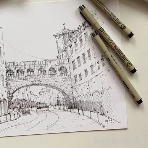 Artikelbild 2 des Artikels “Sakura PIGMA Micron Fineliner 0,2 mm “