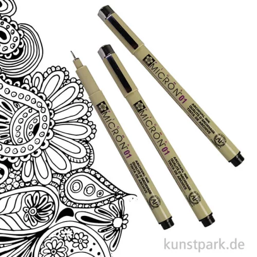 Artikelbild 2 des Artikels “Sakura ZENTANGLE Tool Set 3-teilig “
