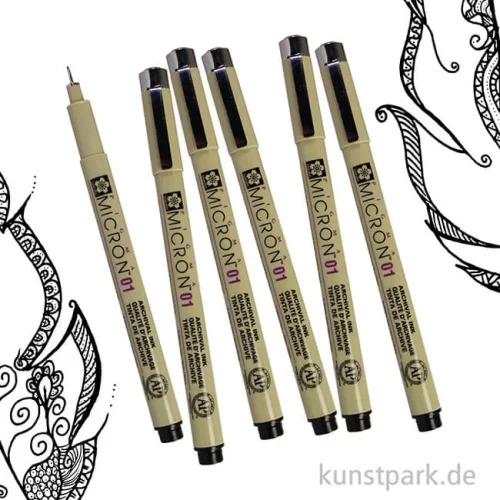 Artikelbild 2 des Artikels “Sakura ZENTANGLE Tool Set 6-teilig “