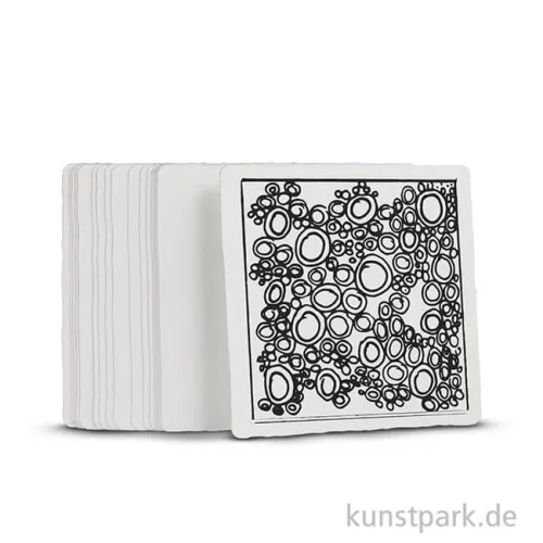 Artikelbild 2 des Artikels “Sakura ZENTANGLE Papier, 20 weiße Kacheln, 89 mm “