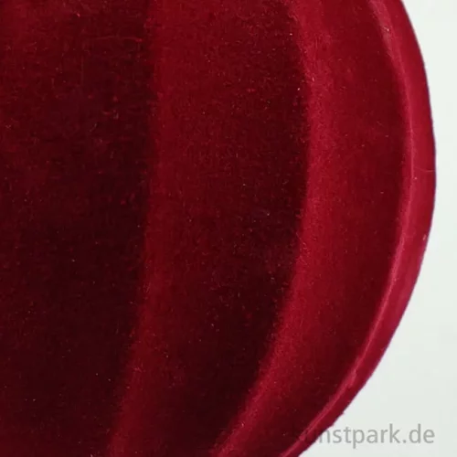 Artikelbild 2 des Artikels “Samt Anhänger - Kugel mit Schliff, Rot “