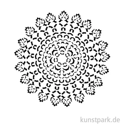 Artikelbild 2 des Artikels “Schablone 15,25x20,32 cm - Ornament “