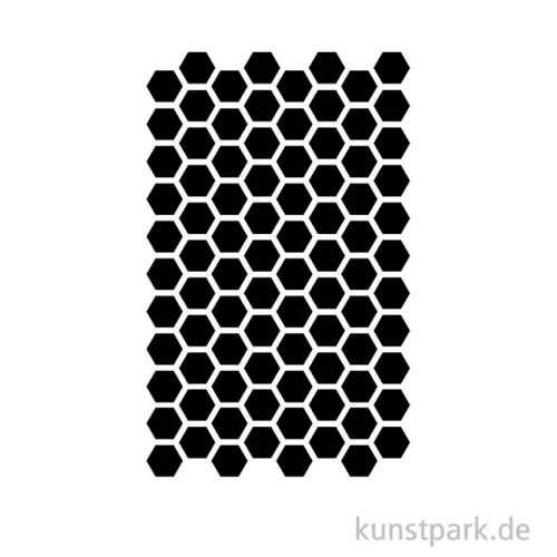 Artikelbild 2 des Artikels “Schablone - Muster Hexagons, A5 “