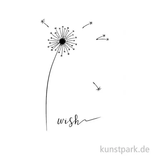 Artikelbild 2 des Artikels “Schablone - Wish, mit Rakel, DIN A5 “