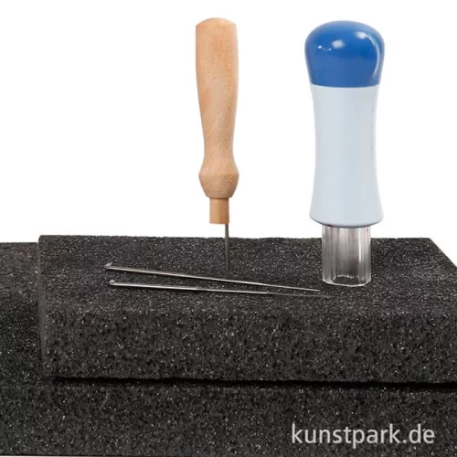 Artikelbild 2 des Artikels “Schaumunterlage zum Nadelfilzen, Größe 21x30 cm, Dicke 2,8 cm “