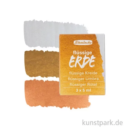 Artikelbild 2 des Artikels “Schmincke Flüssige Erde - Set, 3 x 5 ml “