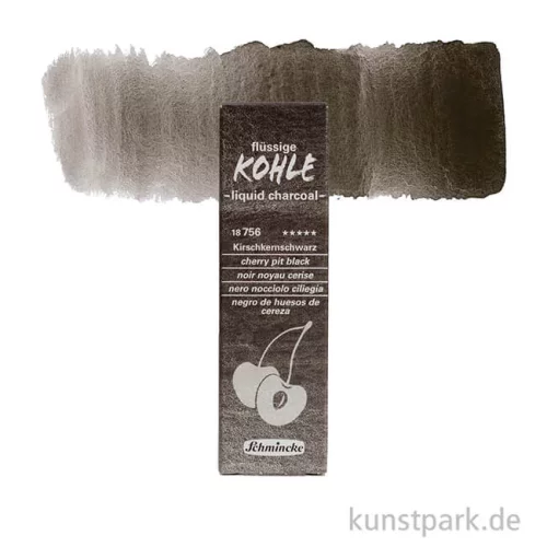Artikelbild 2 des Artikels “Schmincke Flüssige Kohle Kirschkernschwarz 15 ml “
