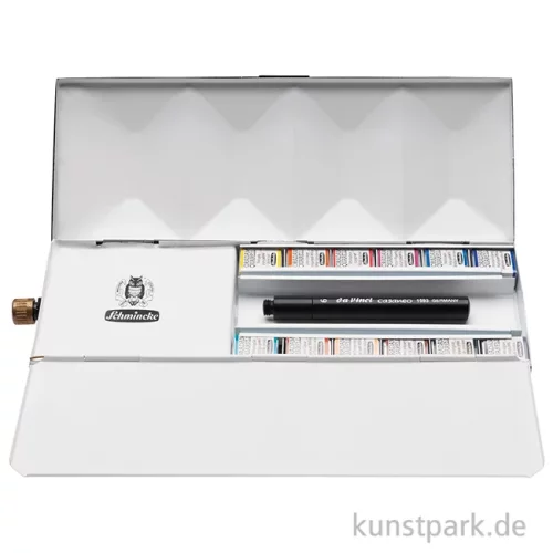 Artikelbild 2 des Artikels “Schmincke HORADAM Aquarellkasten mit Wassertank, 12 x 1/2 Näpfchen “