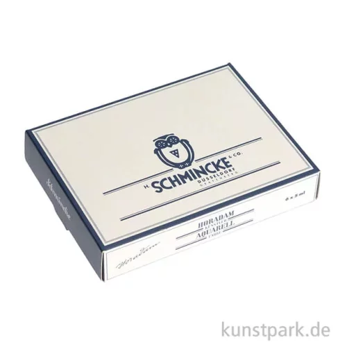 Artikelbild 2 des Artikels “Schmincke HORADAM Aquarellkasten, Retro II, Metall, 6 x 5 ml Tuben “