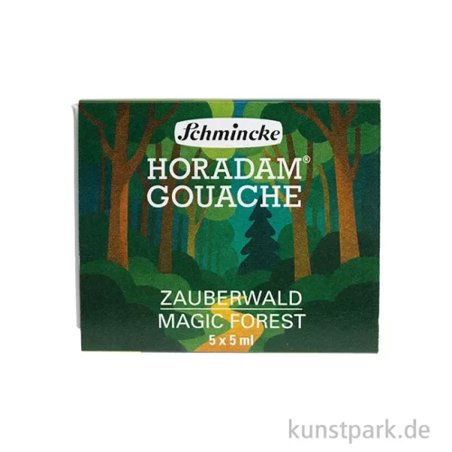 Artikelbild 2 des Artikels “Schmincke HORADAM Gouache Kartonset, Zauberwald, 5 x 5 ml “