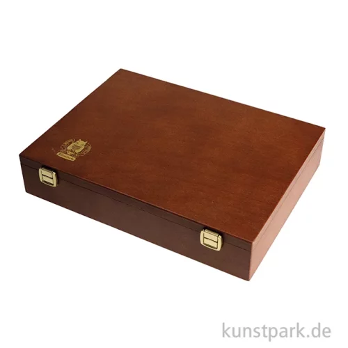 Artikelbild 2 des Artikels “Schmincke NORMA Blue Ölfarben, Holzkasten mit 11 Farben + Zubehör “