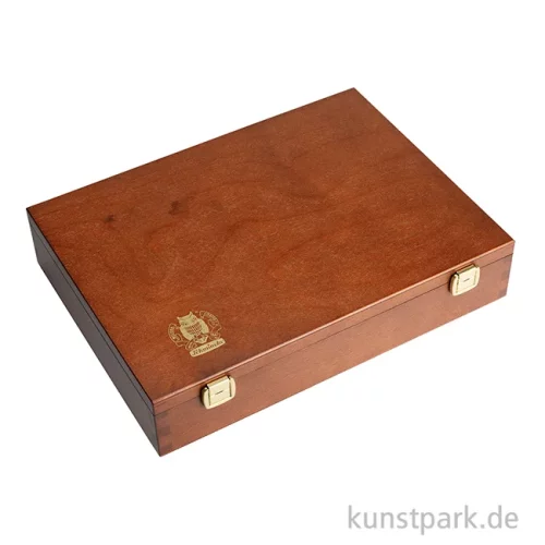 Artikelbild 2 des Artikels “Schmincke PRIMAcryl Holzkasten, 10 x 35 ml + 150 ml Weiß + Zubehör “