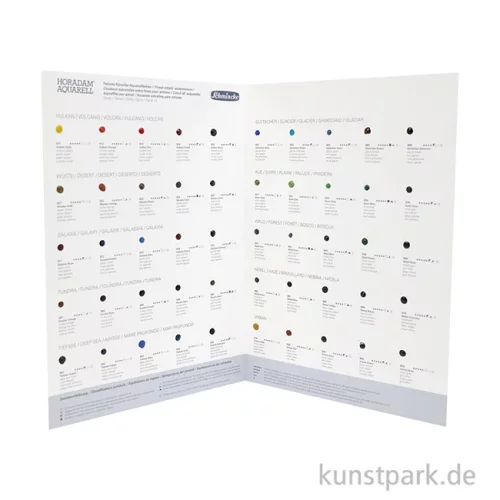 Artikelbild 2 des Artikels “Schmincke Supergranulierend - Dot Card 50 Farbtöne - HORADAM Farbkarte “