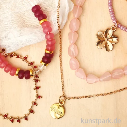 Artikelbild 2 des Artikels “Schmuck Bastelset - Quartz, Rosa, Gold “