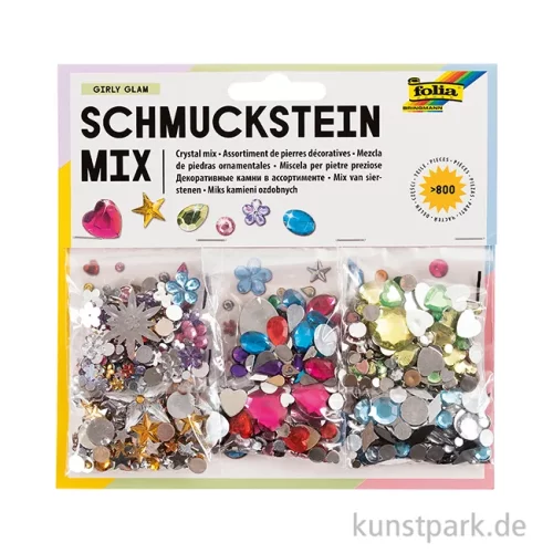 Artikelbild 2 des Artikels “Schmucksteine-Set Fun, 800 Teile sortiert “
