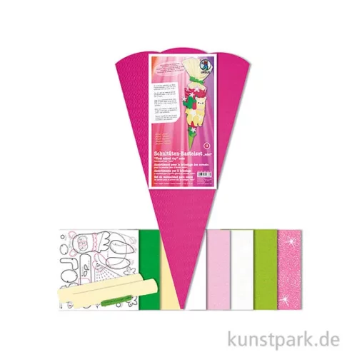 Artikelbild 2 des Artikels “Schultüten-Bastelset Mini - Lama, mit umfangreichem Zubehör “