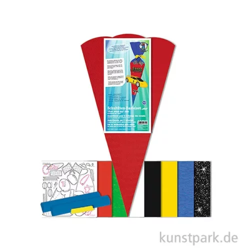 Artikelbild 2 des Artikels “Schultüten-Bastelset Mini - Rennwagen, mit umfangreichem Zubehör “