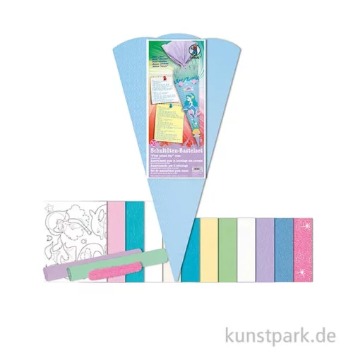 Artikelbild 2 des Artikels “Schultüten-Bastelset - Meerjungfrau mit viel Zubehör “