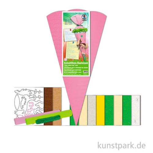 Artikelbild 2 des Artikels “Schultüten-Bastelset - Pferde, mit umfangreichem Zubehör “