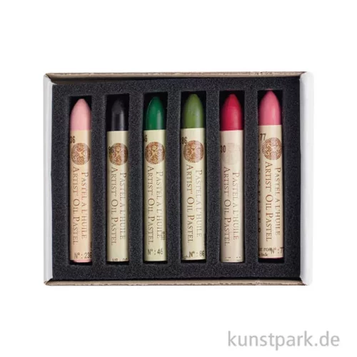 Artikelbild 2 des Artikels “Sennelier Ölpastellstifte - 6er Set, blühende Rose “