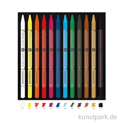 Artikelbild 2 des Artikels “Sennelier Pastellstifte Set - 12 Pastellstifte in Kartonbox “