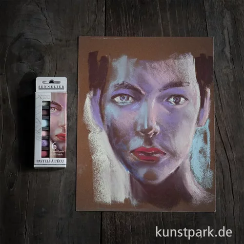 Artikelbild 2 des Artikels “Sennelier Softpastell ECU - 6 x 1/2 Stifte, helle Hauttöne “