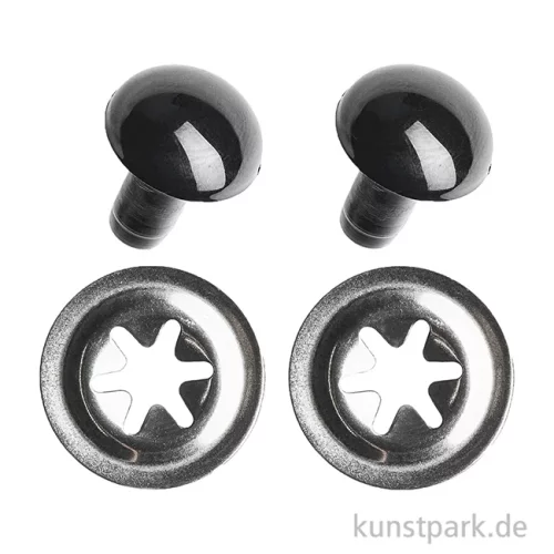 Artikelbild 2 des Artikels “Sicherheitsaugen für Amigurumi, 1 Paar, 2 Stück, 6 mm “