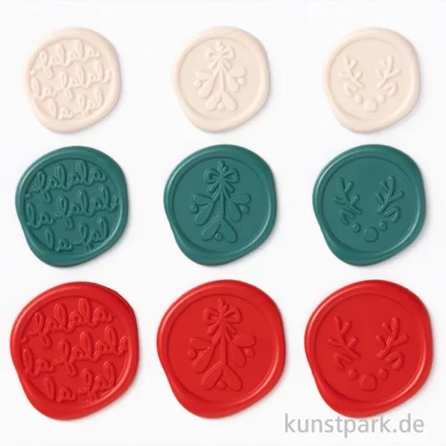 Artikelbild 2 des Artikels “Siegel Sticker - CHRISTMAS, 9 Stück “