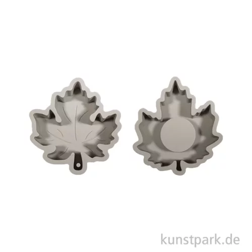 Artikelbild 2 des Artikels “Silikon Gießform - Ahornblätter, 2-teilig, 11 x 9,5 x 2 cm “