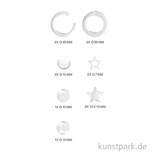 Artikelbild 2 des Artikels “Silikon Gießform - Anhänger, Ohrringe “
