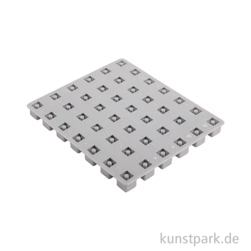 Artikelbild 2 des Artikels “Silikon Gießform - Buchstaben Perlen mit Zahlen, 42 Motive, 10 x 10 mm “