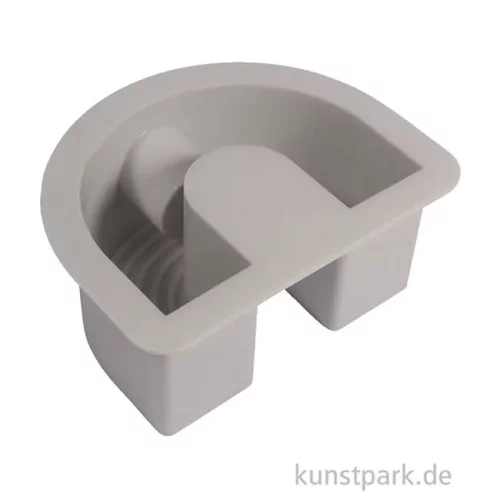 Artikelbild 2 des Artikels “Silikon Gießform - Kerzenhalter Regenbogen, 7,8 x 4 x 6 cm “