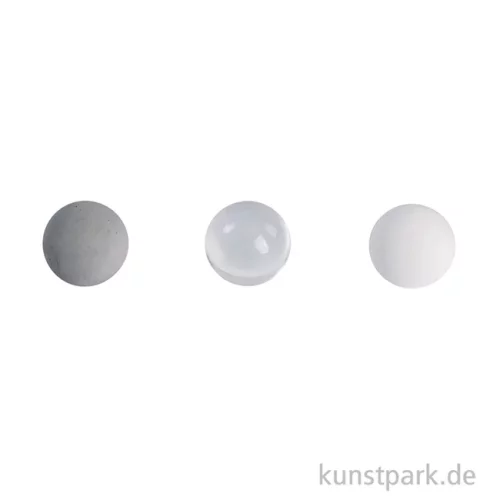 Artikelbild 2 des Artikels “Silikon Gießform für 6 Kugeln, Perlen, 16 mm Durchmesser “