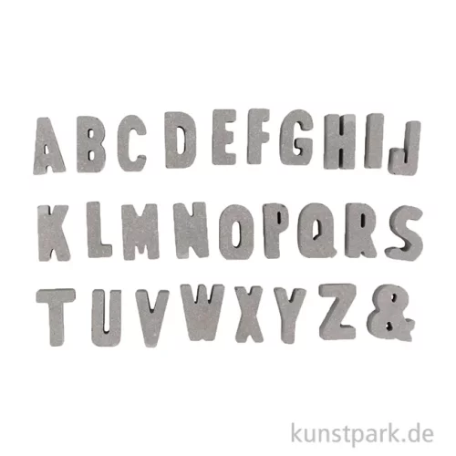 Artikelbild 2 des Artikels “Silikon Gießform - Mini ABC, 27 Buchstaben, 14,5 x 26 x 1 cm “