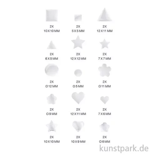 Artikelbild 2 des Artikels “Silikon Gießform - Mini Schmuck Formen “