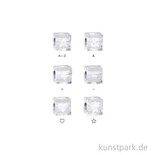 Artikelbild 2 des Artikels “Silikon Gießform - Perlen, Buchstaben Würfel “