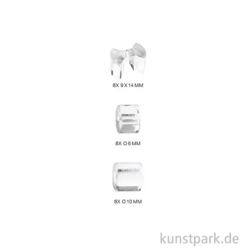 Artikelbild 2 des Artikels “Silikon Gießform - Perlen, Zylinder “