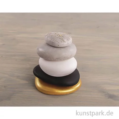 Artikelbild 2 des Artikels “Silikon-Gießform - Steine groß, 14,5x26x3,5 cm, 3 Formen “