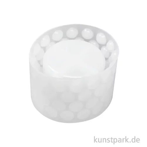 Artikelbild 2 des Artikels “Silikon Gießform - Teelichthalter Rund, 7,9 x 5,5 cm “