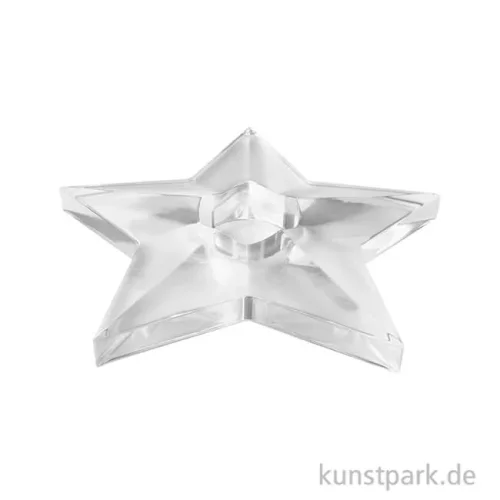 Artikelbild 2 des Artikels “Silikon Gießform - Teelichthalter Stern Groß, 18 x 17 x 2,5 cm “