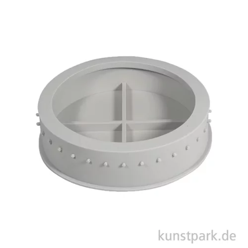Artikelbild 2 des Artikels “Silikon Gießform - Untersetzer mit Lochrand, ø 17 cm, Höhe 4 cm “