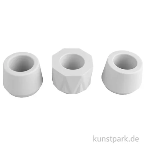 Artikelbild 2 des Artikels “Silikon Gießformen Set - Mini Töpfchen, 3-teilig, 5 x 5 cm “