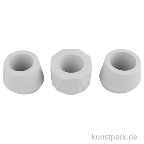 Artikelbild 2 des Artikels “Silikon Gießformen Set - Töpfchen, 3-teilig, 7 x 5,5 cm “