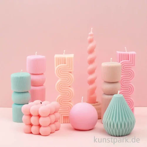 Artikelbild 2 des Artikels “Silikon Kerzenform - Säule Antik, Höhe 13,5 cm “
