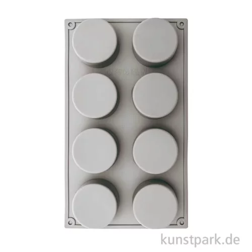Artikelbild 2 des Artikels “Silikonform - 8 Kreise, Rund, 29 x 17 x 3,8 cm “