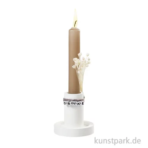 Artikelbild 2 des Artikels “Silikonform Kerzenhalter III, 8 x 7,2 cm “