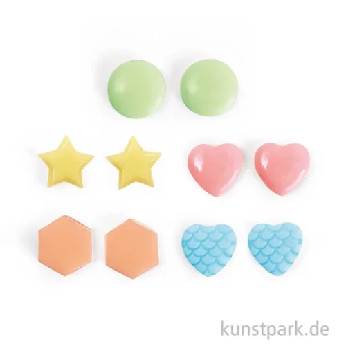Artikelbild 2 des Artikels “Silikonformen für Schmuck - Mini Basics, 5er Set “